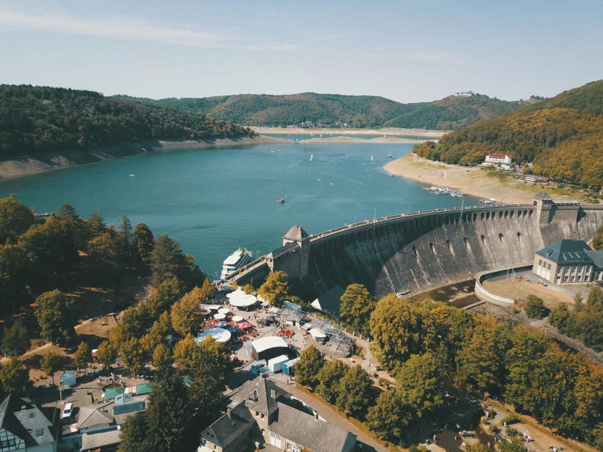 Ferienhaus Schoene Aussicht Ferienwohnung Blau Hemfurth-Edersee Zewnętrze zdjęcie